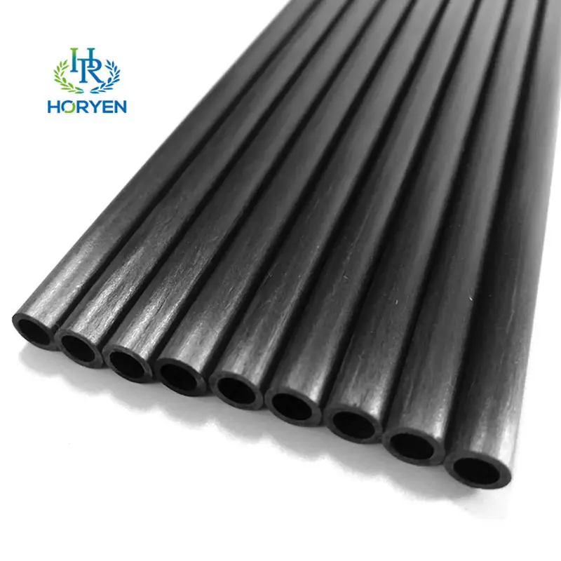 Light Weight Round Carbon Fiber Pultruded Tubes