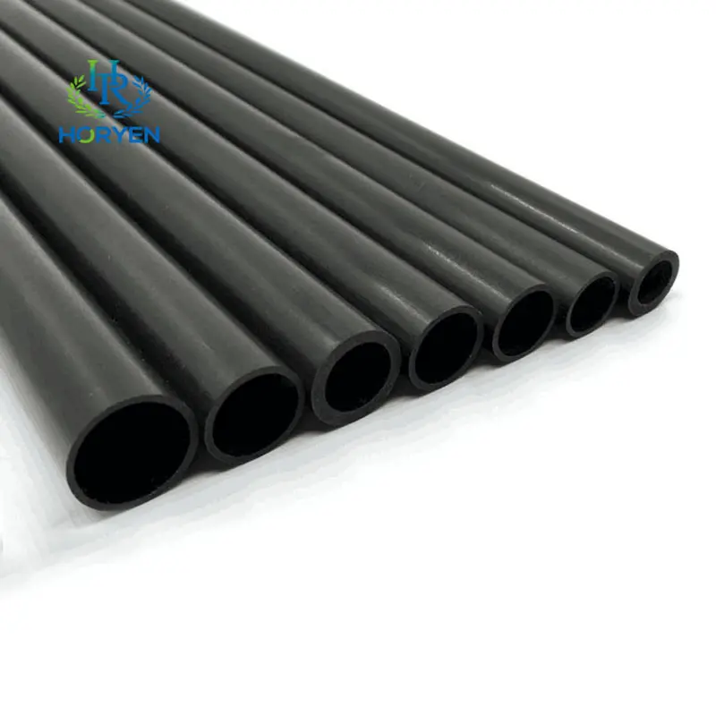 High Quality Round Pultruded Carbon Fiber Tubing