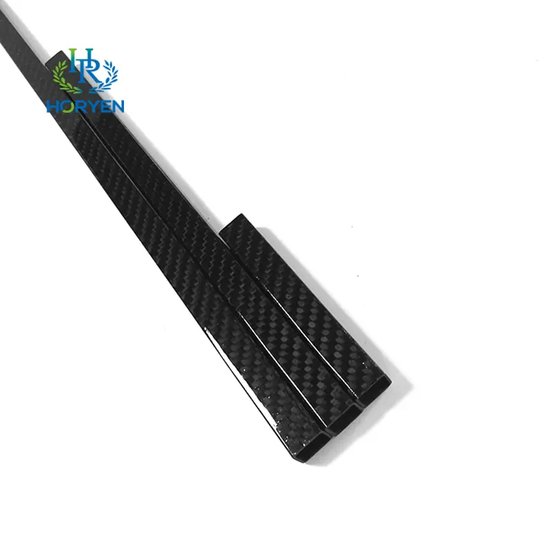Custom Size Hollow Carbon Fiber Rectangular Tube