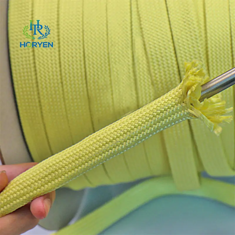 High Quality Aramid Fiber Sleeving For Pipe Cable