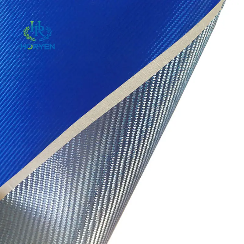 High quality Blue 3K Electroplated Fiberglass Cloth