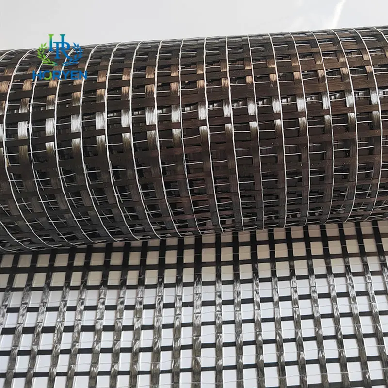 Building Material 160gsm Carbon Fiber Mesh Fabric