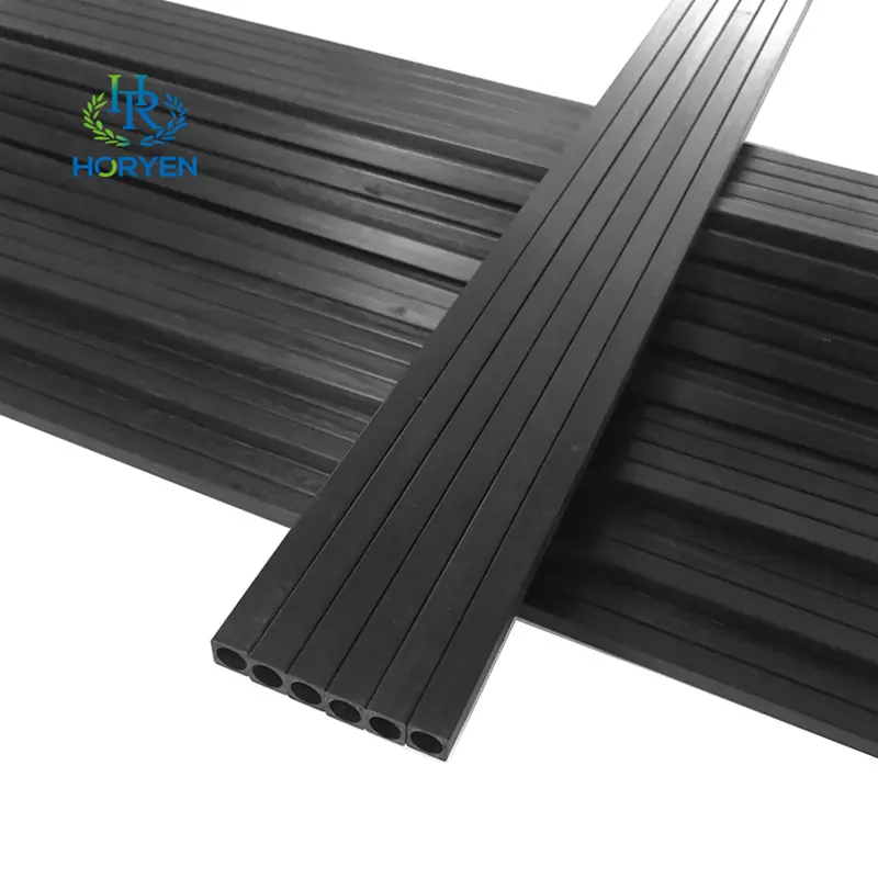 Custom Hollow Pultrusion Carbon Fiber Square Profiles Tube
