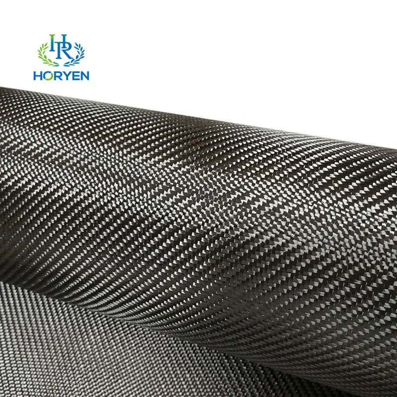 Width 1m 3K Twill 220g Carbon Fiber Cloth Roll
