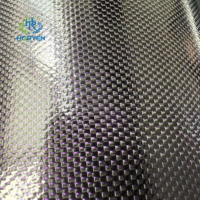 Colored TPU Coated Glitter Leather Carbon Fiber...