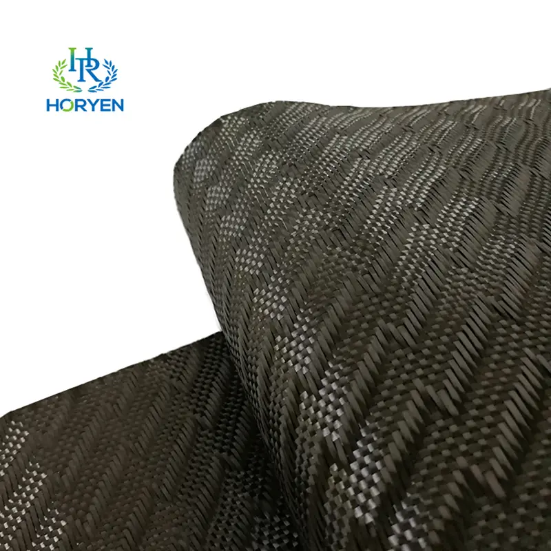 High Strength 3K Jacquard Carbon Fiber Fabric Cloth