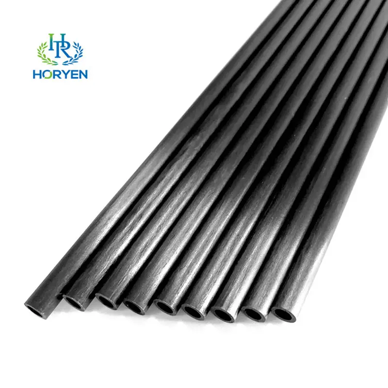 Custom Lightweight Hollow Carbon Fiber Pultrusion Tubing