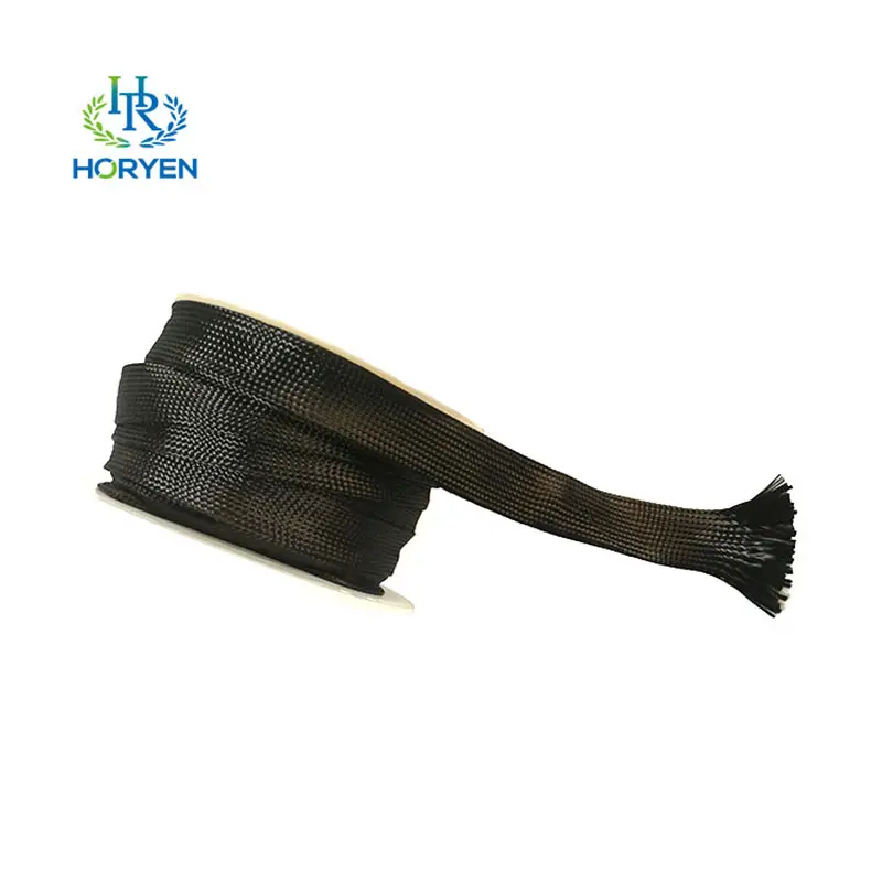 Fatigue Resistance Black 3k 6mm Carbon Fiber Sl...