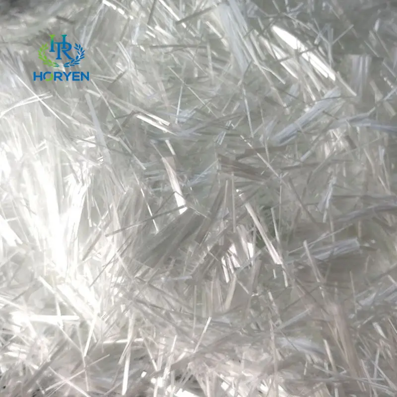 12mm Short Cut Glass Fiber Chopped For Gypsum B...