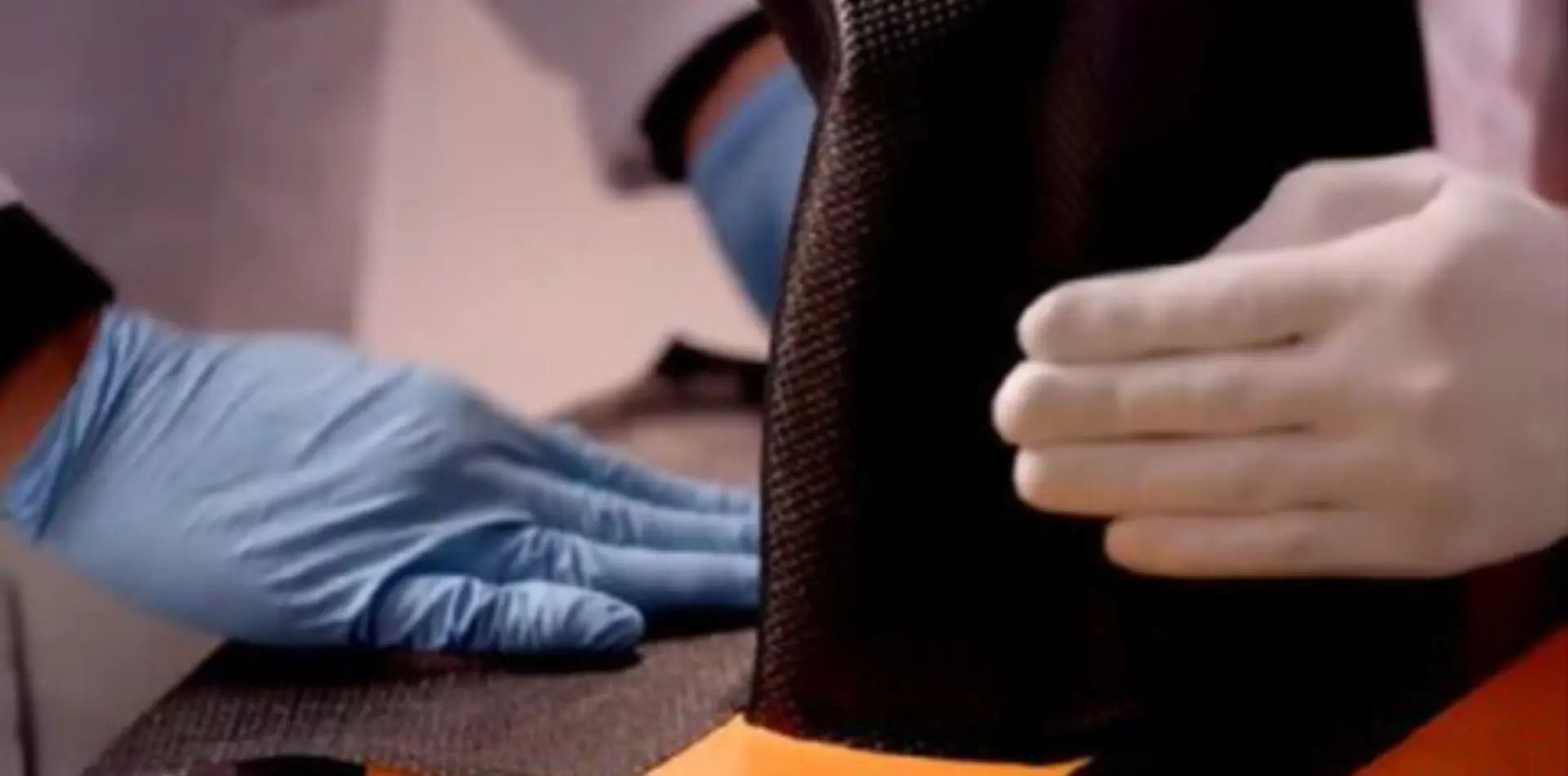 Hand lay up molding process