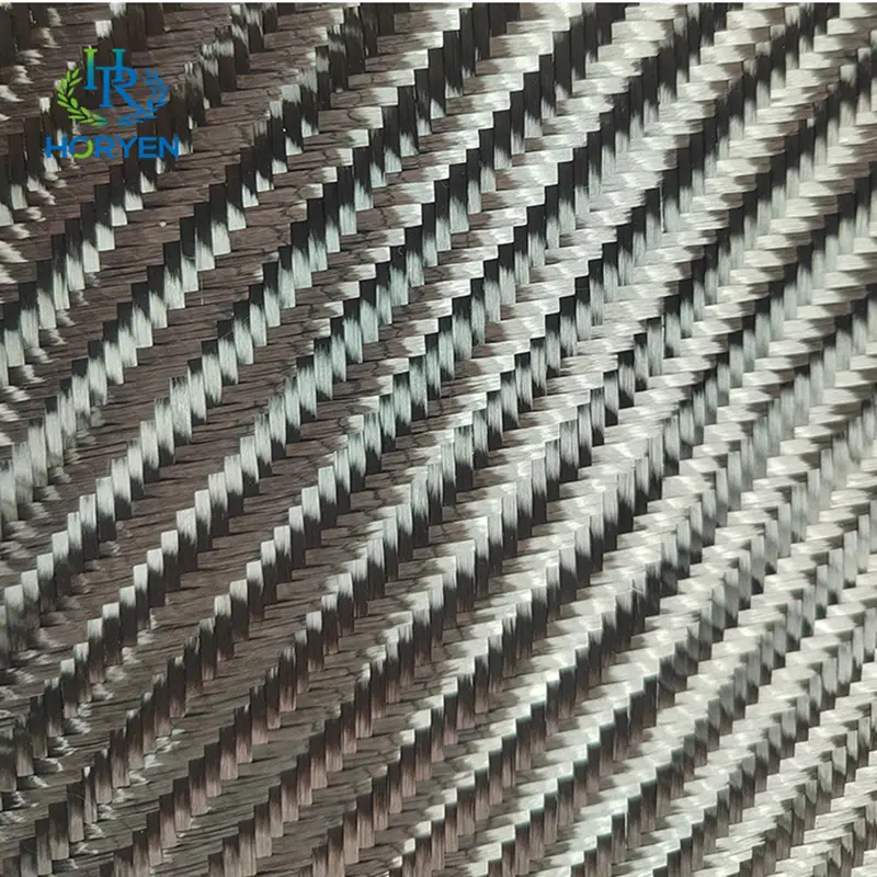 Lightweight 3k 280gsm 4x4 Twill Weave Carbon Fiber Cloth