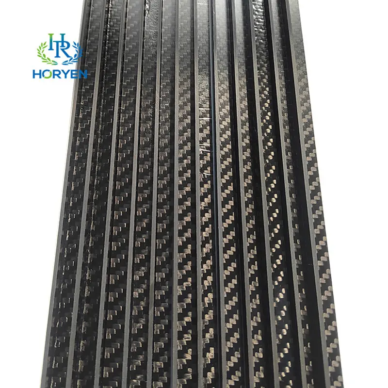 Lightweight 3k Twill Matte L Carbon Fiber Part Profile Beam