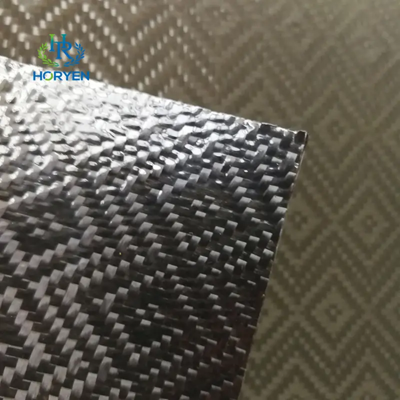 Waterproof TPU Leather Carbon Fiber Cloth For Bags