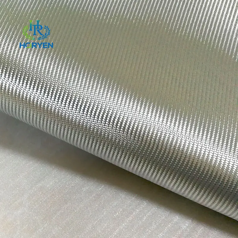 Sliver 300g Twill Electroplated Glass Fiber Fabric