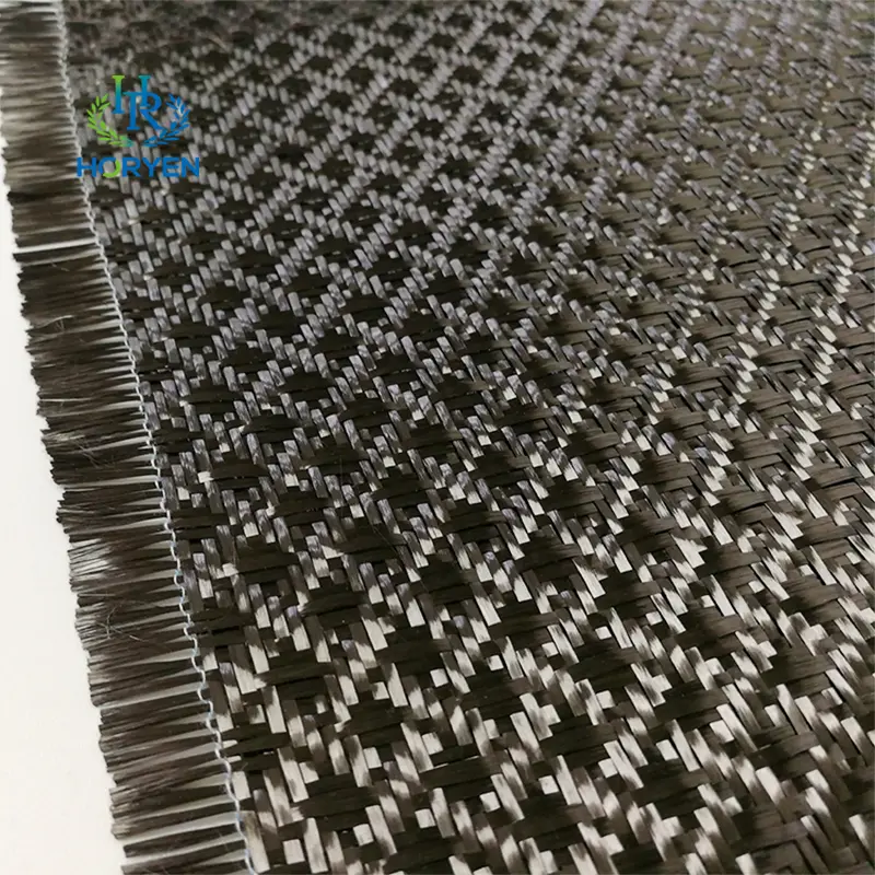 Hot Selling Jacquard Carbon Fiber Fabric For Ca...